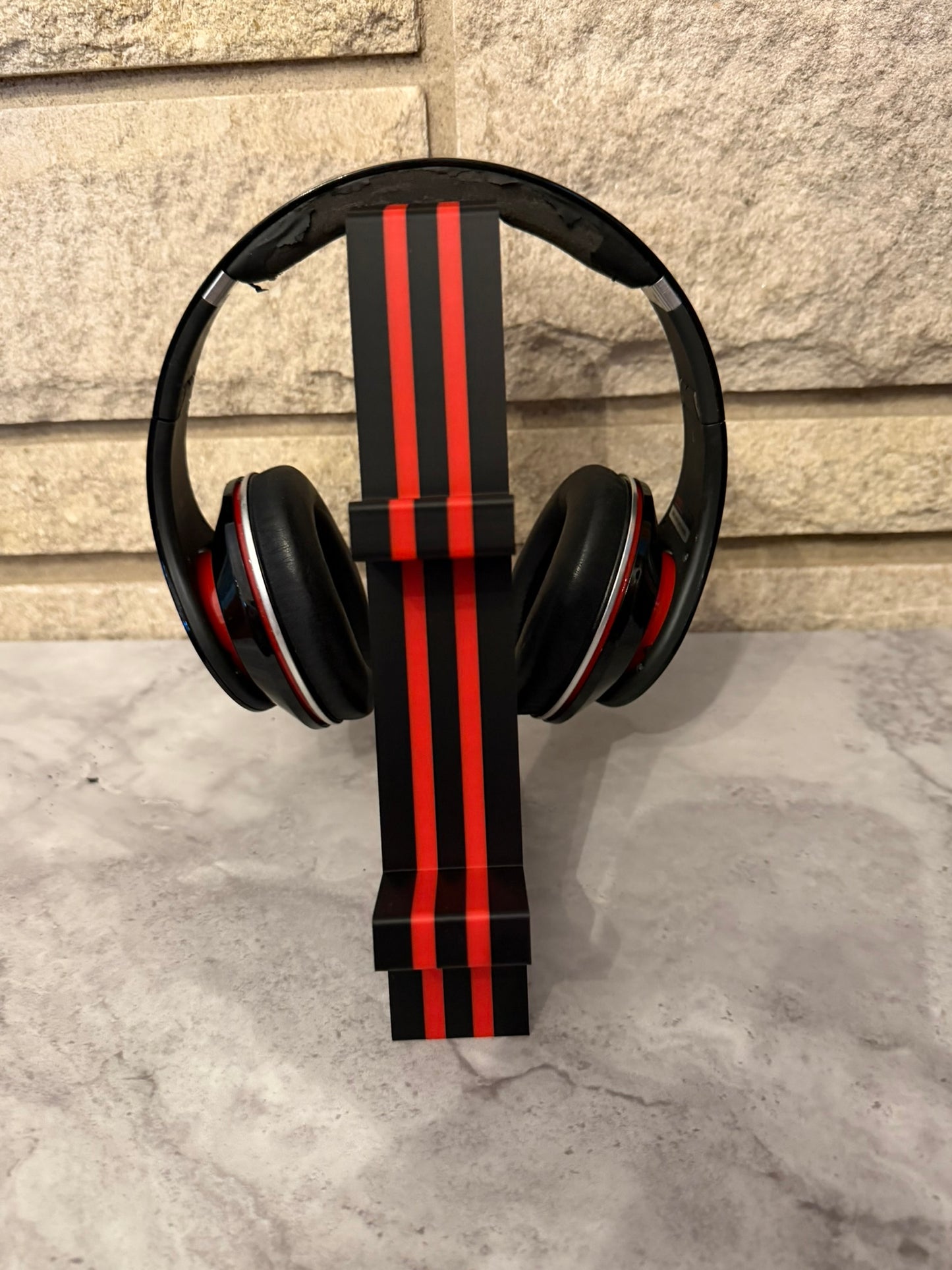 Dual Controller Holder with Headset Stand